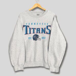 Vintage Tennessee Titans Sweatshirt, Vintage NFL Tennessee Titans Football Shirt